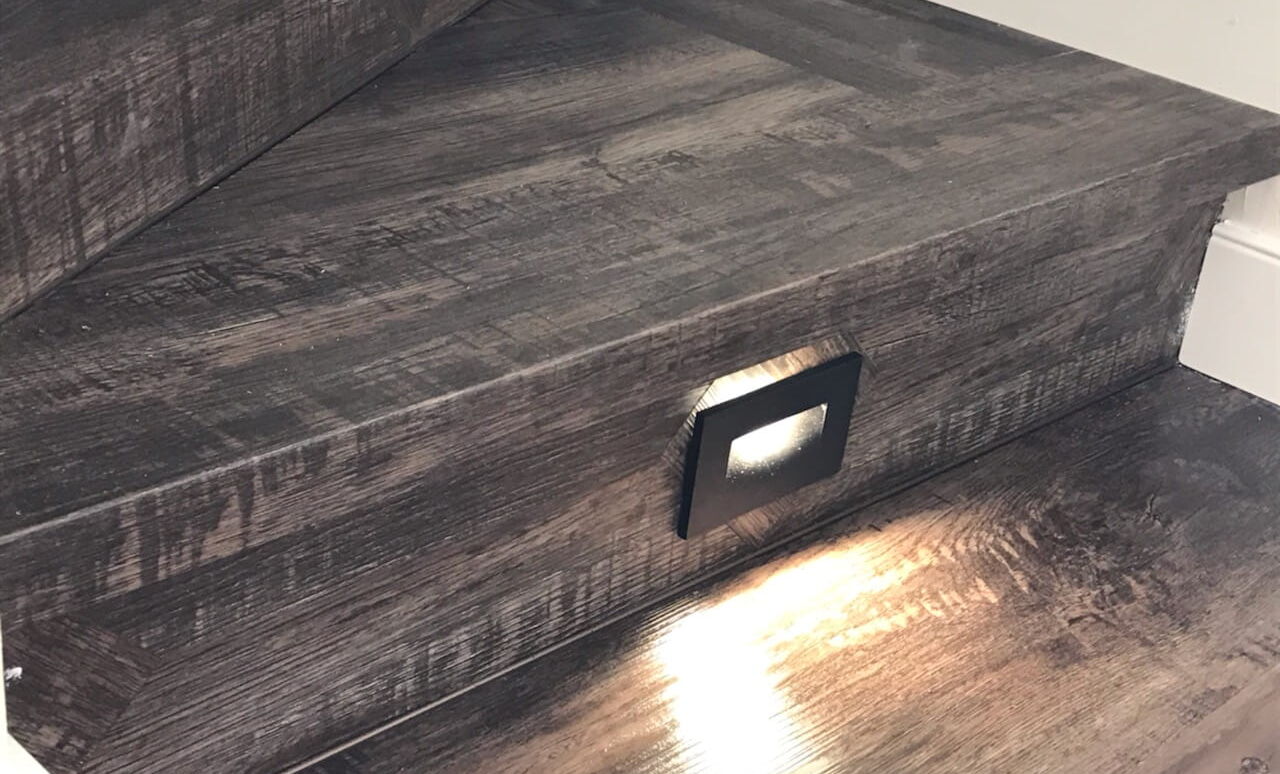 How Glue Down LVP Made This Custom Calgary Basement Possible